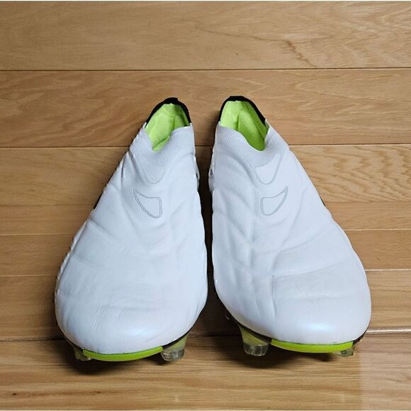 Adidas Copa Pure + FG Size 13 Soccer Cleats White Black \'Crazyrush Pack\' HQ8955 main image 9